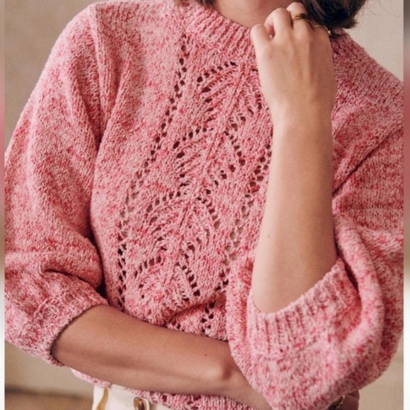 Sezane Sweaters - Sézane Rosita Jumper Sweater in Pink Creation Size S